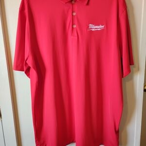 Nike Bright Red Men's Polo Shirt